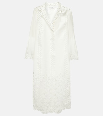 Tunica in pizzo guipure | Oscar de la Renta