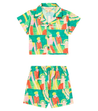 Bébé – Set chemise et short Magpie | The Animals Observatory