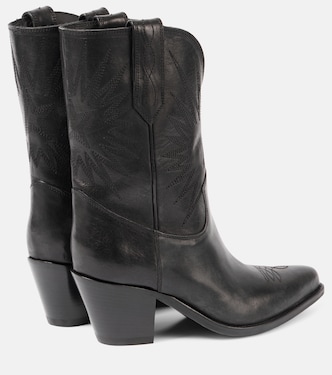 Bottines santiags Wish Star en cuir | Golden Goose