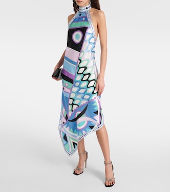 Abito midi Vivara in seta  | Pucci