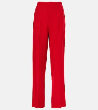 Pantaloni tapered a vita media | Victoria Beckham