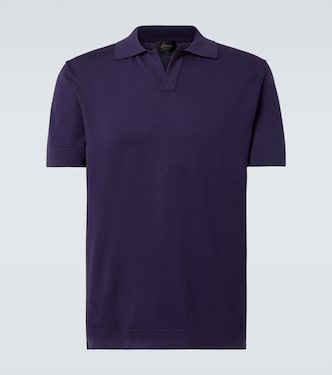 Polohemd aus Baumwolle und Seide | Brioni