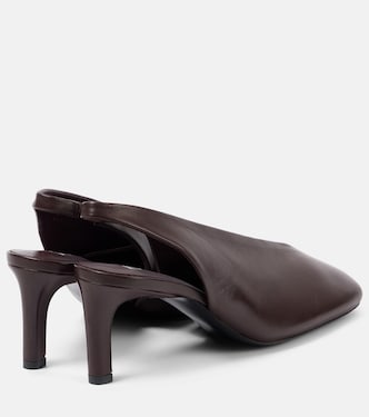 Slingback-Pumps aus Leder | Jil Sander