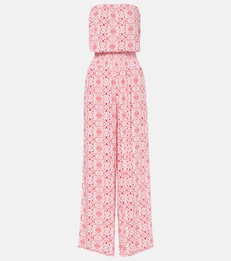 Mono Naomi de algodón floral | Melissa Odabash