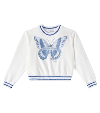 Sweatshirt DG aus Baumwoll-Jersey | Dolce&Gabbana Kids