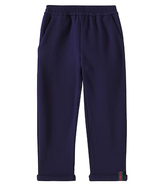 Jogginghose Web Stripe aus Baumwoll-Jersey | Gucci Kids