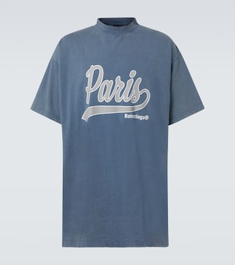 T-Shirt Paris aus Baumwolle | Balenciaga