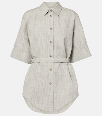 Silk, wool, and cotton shirt | Tod's