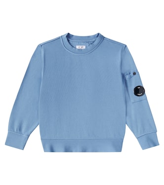 Lens cotton fleece sweatshirt | C.P. Company Kids