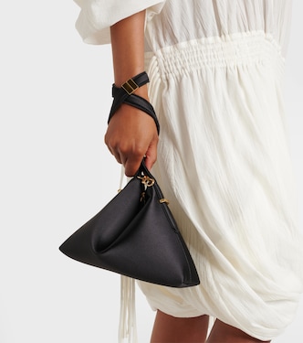 Borsa a spalla Scoop Mini in raso | Toteme