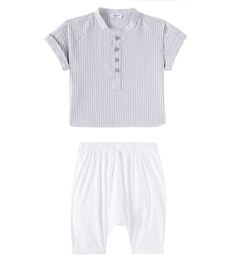 Baby - Camicia e pantaloni in cotone | Il Gufo