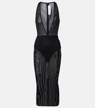 Abito midi a fascia | Alex Perry