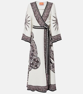 Printed wrap dress | La DoubleJ