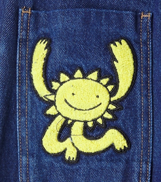 Embroidered straight jeans  | Stella McCartney Kids