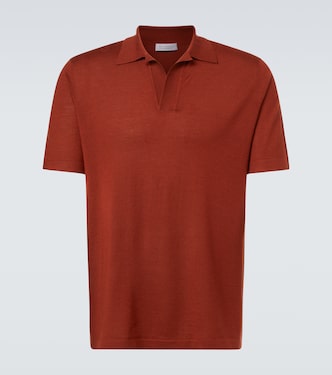 Cashmere and silk polo sweater | Gabriela Hearst