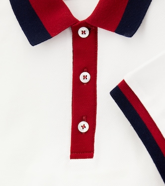 Polohemd Web Stripe aus einem Baumwollgemisch | Gucci Kids