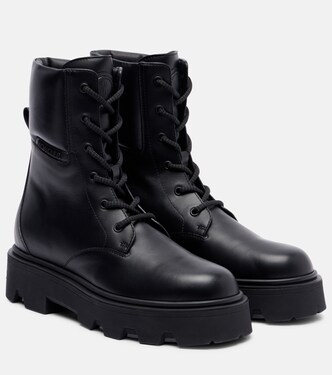 Botines Aurea de piel con cordones | Moncler