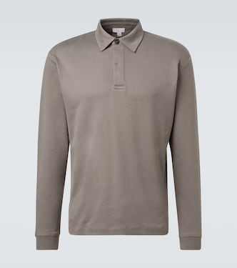 Cotton polo shirt | Sunspel