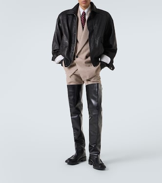 Stivali cuissardes Joe in pelle | Saint Laurent