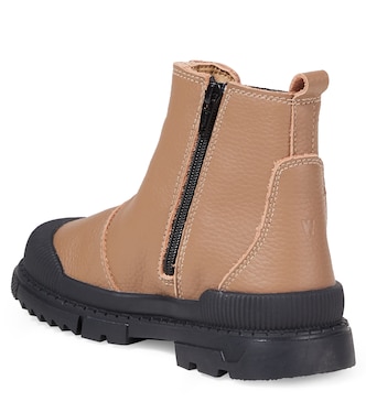 Tex leather Chelsea boots | Wheat