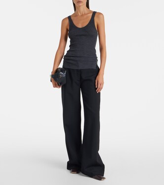 Ella ribbed-knit wool tank top | Calvin Klein