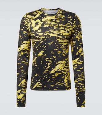 Top da sci Next To Skin con stampa | Aztech Mountain