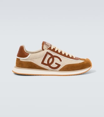 Sneakers DG Cushion con suede | Dolce&Gabbana