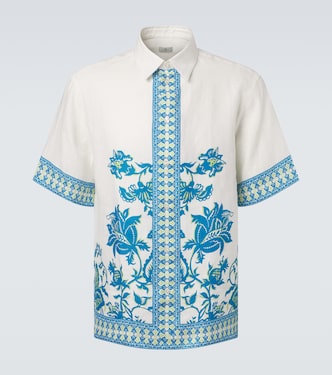 Floral linen shirt | Etro