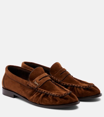 Loafers Le Loafer aus Veloursleder | Saint Laurent