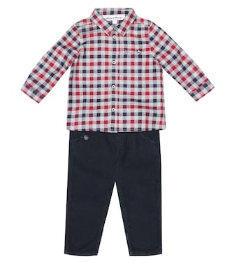 Camisa de algodón de cuadros | Tartine et Chocolat