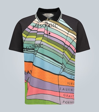 Polo Geological estampada raglán | Phipps