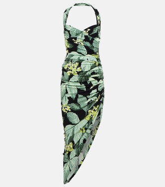 Vestido midi Cayla estampado | Norma Kamali