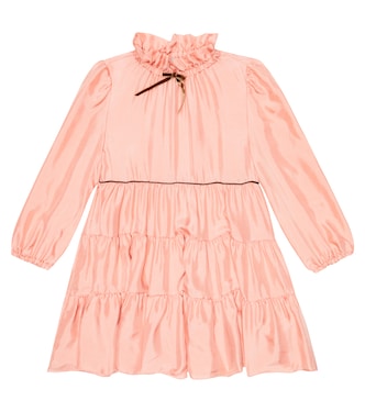 Ruffle-trimmed dress | Il Gufo