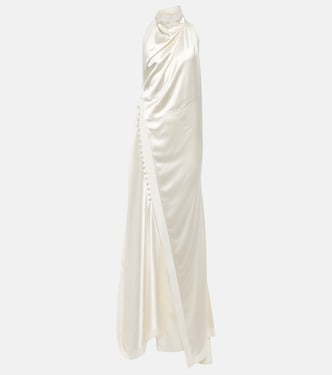 Bridal - Abito lungo Sasha in seta | Danielle Frankel