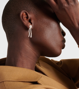Boucles d’oreilles Promenade de Fleur en or 14 ct et perles d’eau douce | Sophie Bille Brahe