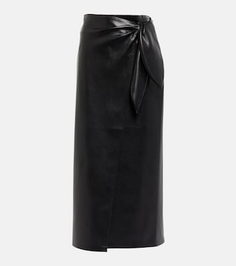 Tie-waist midi skirt | Nanushka