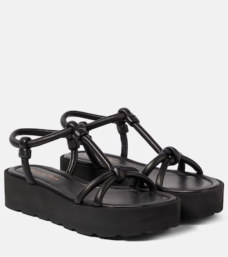 Sandali in pelle con platform | Gianvito Rossi