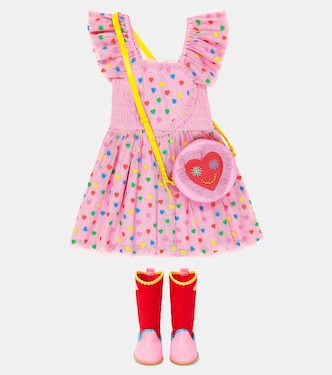 Borsa a tracolla con ricamo | Stella McCartney Kids