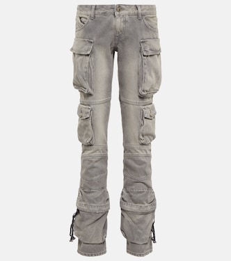 Pantalones cargo Essie en denim | The Attico