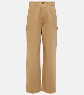 High-Rise Wide-Leg Jeans | Miu Miu