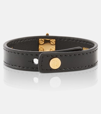 Bracelet 4G Padlock Mini en cuir | Givenchy