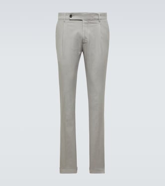 Pantalones chinos slim de tiro medio | Thom Sweeney