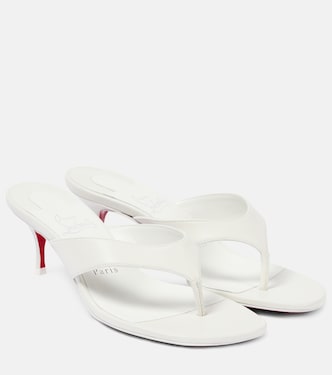 Sandali infradito Raratonga 55 in pelle | Christian Louboutin