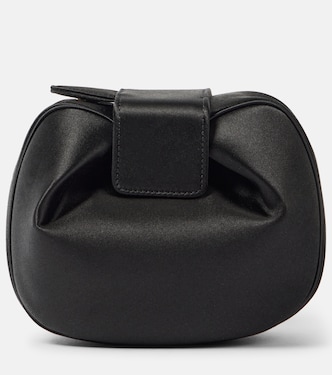 Soft Demi satin clutch | Gabriela Hearst
