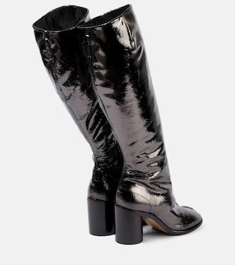 Botas altas Tabi de charol | Maison Margiela