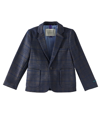 Checked cotton-blend blazer | Scotch & Soda Kids