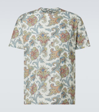 Camiseta de algodón con paisley | Etro
