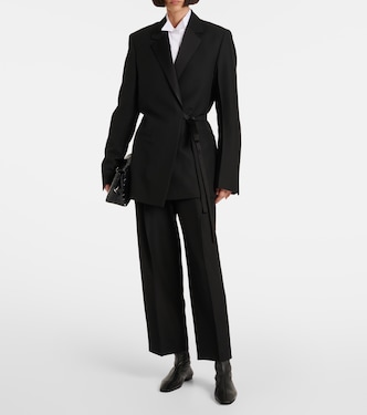 Blazer a portafoglio con raso | Toteme