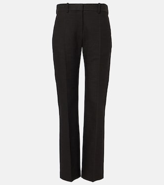 Pantaloni regular Selvie in misto cotone | The Row