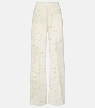 Pantaloni a gamba larga e vita alta | Elie Saab
